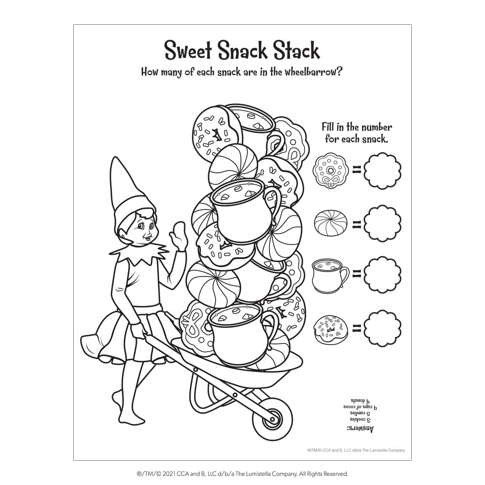 The Elf on the Shelf Santa's North Pole Friend Activity Book