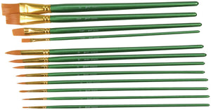 Brush Tf Optimum Golden Taklon Lh Canister Set Of 72