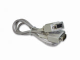 YCS basics 3 Foot DB9 9 Pin Serial / RS232 Male/Female Extension Cable