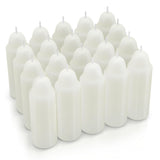 12-Hour White Candles Compatible with Candle Lanterns, Long-Burning Candles for Outdoor, Camping, Emergency, Survival Emergency 