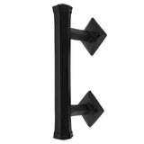Mystic Colonial Cast Iron Barn Door Handle - 9 Inch Heavy Duty Handforged Pull for Gates, Sliding Doors, Cabinets & Farmhouse De