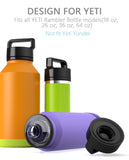 ALIENSX Chug Cap for YETI Rambler Bottle and Other Bottles, Replacement Accessories Cap Lid Fits 18 / 26 / 36 / 64 oz Bottles