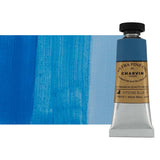 Charvin Extra Fine Professional Intense Blue Artist Oil Paint 20 ml - Triple-Milled for Smoothness, Rich Texture, Poppy Oil-Base