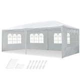 AW 20x10ft Extra Large Spray Indoor Shelter Paint Booth Airbrush Tent Home Workstation for Model Furniture Car, White