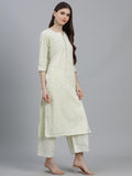 Libas Women'S Cotton Kurta Sets (13040O_Yellow Yellow 2Xl