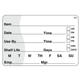 DayMark Safety Systems IT110342 MoveMark Shelf Life/Use by Removable Label, 2 x 3 (Roll of 500)