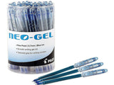 Pilot NeoGel Gel Pens, Fine Point, Blue Ink