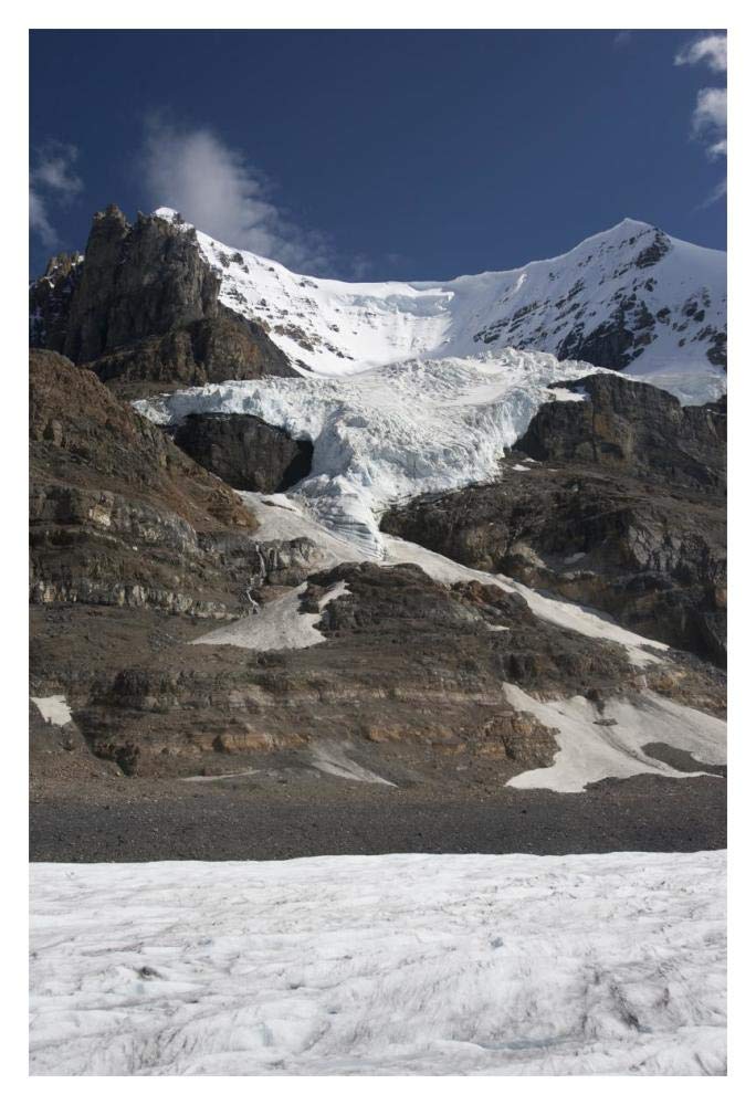 Mount Andromeda And Athabasca Glacier Showing Cirque, Jasper National Park, Alberta, Canada-Paper Art-14,,X20,,