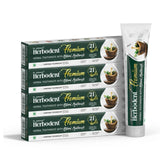 Herbodent Premium Toothpaste - 3.53oz/100g Pack of 4 | 21 Herbs for Strong Teeth & Healthy Gums - Neem, Clove, Cinnamon, Cardamo