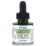 Dr. Ph. Martins Hydrus Fine Art Watercolor (23H) Watercolor Bottle, 1.0 oz, Sap Green, 1 Bottle