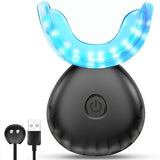 Teeth Whitening Light,10X More Powerful Blue Led Light Connected with USB, Non-Battery Teeth Whitening LED Light in Home Use (Bl