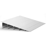 Door Threshold Ramp 5 Rise Door Ramp Aluminum Entry Ramp or Doorways Rated 800 lbs Load Capacity forWheelchair Scooters Power Ch