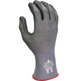 SHOWA XC510 Polyurethane Palm Coated UltraLight Cut Resistant Safety Glove with Level D/A4 Liner, 18Gauge, Medium (12 Pair)