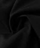 Leriya Fashion Western Dress || Rayon Solid Button Front Shirt Dress For Women || Roll Tab Sleeve & Collared Neck Flared Dress || Office || Summer Short Dresses For Women. (X-Large, Black)
