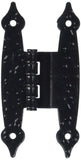 Laurey 21314 Colonial Cabinet Hinges, Black