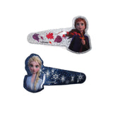HER Accessories Girls Frozen II 16PK Hair Accessory Set, Set Includes 1 Brush, 11 Hair Tie, 2 Bows, 2 Hair Snaps