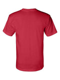 Bayside Union-Made Short Sleeve T-Shirt - Red, L