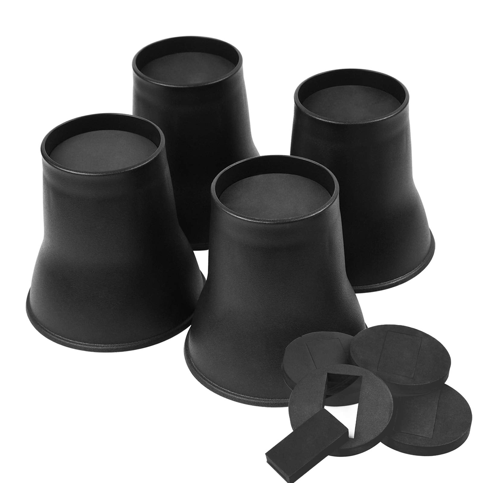 BTSD-home Bed Risers 6 Inch Heavy Duty Furniture Risers Adjustable Table Risers Suitable for College Dorm Twin XL, Sofas, Couche