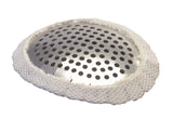 Graham-Field 1276GA W Grafco Fox Aluminum Eye Shield with Cloth Cover, White, Pack of 50