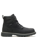 WOLVERINE mens Floorhand Waterproof 6 Soft Toe Work Boot, Black, 10.5 US