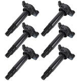 ECCPP ignition coil coils UF-430 6 PCS,for Toyota Solara 3.3L 2004-2008,for Highlander 3.3L 2004-2007,for Camry/Sienna/RX330/ES3