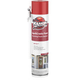 Kraken Bond Gaps & Cracks Expanding Foam Sealant - (1x24oz) High Expansion Polyurethane Spray Foam for Window & Door, Straw Use 