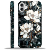 Flivro Magnetic Case for iPhone 16, Compatible with Magsafe,PC Hard Shell & Silicone Inner Bumper,Shockproof Full-Body Cover Sli