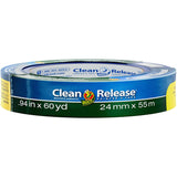 Duck Brand 0005128 Clean Release Professional Grade Painters Masking Tape, 60 yards Length x 15/16 Width, Blue