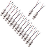 BestTong DC 1.5V 3V 6mm x 10mm Miniature Micro Vibrating Vibration Coreless Motor 12000RPM 610 Powerful Small Electric Motors 2 