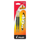 Pilot Corporation 77272 Refill for Dr. Grip Center of Gravity Pen, Med, 2/PK, Blue