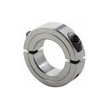 Climax Metal 2C100A Aluminum TwoPiece Clamping Collar, 1 Bore Size, 13/4 OD, With 1/428 x 5/8 Set Screw