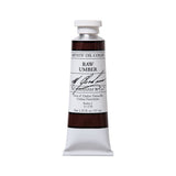 M. Graham Artist Oil Paint Raw Umber 1.25oz/37ml Tube