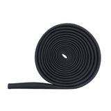 WISAUTO High Temp Black Auto Heat Sleeve Fiberglass Adjustable Heat Shield Black Color 5FT X 26MM(1'')