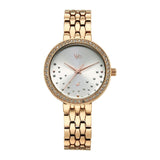 Fastrack Vyb 6.0 Starlet Quartz Silver Round Dial Women'S Watch | Stainless Steel Strap Material | Watches For Women Analog | Gi