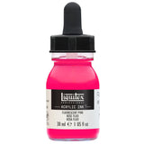 Liquitex Professional Acrylic Ink, 1oz (30ml) Jar, Fluorescent Pink