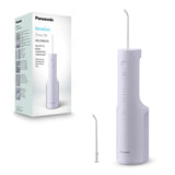 Panasonic 300 Series EW-DJ26-V303 Ultrasonic Dental Water Pulser, Oral Irrigator, 200ml, IPX7, 2 Standard Tips, 5 Pressure Setti
