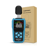 Decibel Meter, DURFICST Sound Level Meter with LCD Color Screen, 30-130dB SPL Meter with A/C Weighting, Data Hold, MAX/MIN,dB/SO