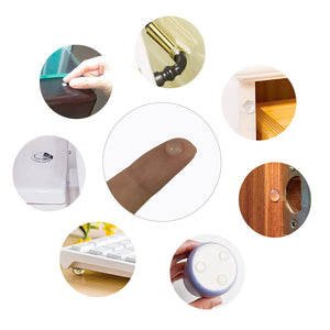 Cabinet Bumpers Drawer Bumpers Pads Self-Adhesive Clear Rubber Feet Tiny Bumpons for Furniture Table Laptop 400 PCS
