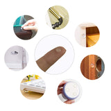 Cabinet Bumpers Drawer Bumpers Pads Self-Adhesive Clear Rubber Feet Tiny Bumpons for Furniture Table Laptop 400 PCS