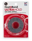 HeatnBond UltraHold IronOn Adhesive, 7/8 Inch x 10 Yards, Black