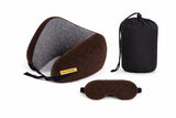 Orkatravel Galaxy U Neck Memory Foam Pillow, Adjustable Neck Belt With Supersoft Fabric, Travel U Neck Pillow Combo With Premium