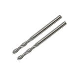 5/32 Solid Carbide Jobber Drill Bits with Straight Shank and 118 Point Angle, Made from Tungsten Carbide Material,2Pieces
