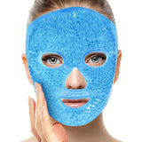 Cloudtab Cold Gel Face Eye Mask, Reusable Hot & Cold Compress Pack With Gel Beads For Face Puff, Dark Circles, Face Spa Ice Pack