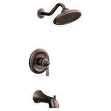 Moen UT35503EPORB Wynford MCORE 3Series 1Handle EcoPerformance Tub and Shower Trim Kit, Valve Required, Oil Rubbed Bronze