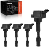 A-Premium Engine Ignition Coil Packs Compatible with Hyundai Elantra 2015-2019 Kona Sonata Kia Forte 2016-2019 Optima 2017-2018 