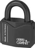 ABUS 07783 Granit Plus Hardened Steel Open Shackle Rekeyable Padlock