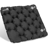 YEEKORO Inflatable Seat Cushion, Lightweight Camping Air Sitting Pad with Repair Cloths, Waterproof Stadium Seat Pad, Portable S