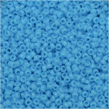 Miyuki Round Seed Bead Size 15/0 8.2g Opaque Light Blue