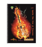 Amblitz Unruled Spiral Notebook | 300 Pages | A4 Size | 21 X 29.7 Cm | 70 Gsm Thick Paper | Long Notebook Unruled | Motivational