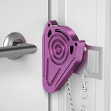 Portable Door Lock for Travel Hotel Room Safety - Hotel Door Locks for Travelers Door Lock Security, Extra Lock from Inside Apar